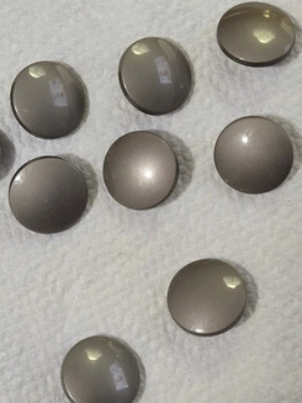 Gray Round Buttons Set